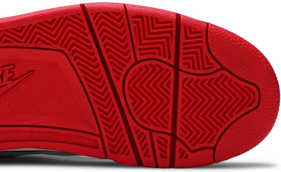 Nike Air Flight Legacy Heren Basketball Sneakers Schoenen Leer Wit BQ4212 - Foto 4