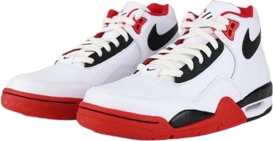 Nike Air Flight Legacy Heren Basketbalschoenen Sneakers Schoenen Leer Wit BQ4212 - Foto 9