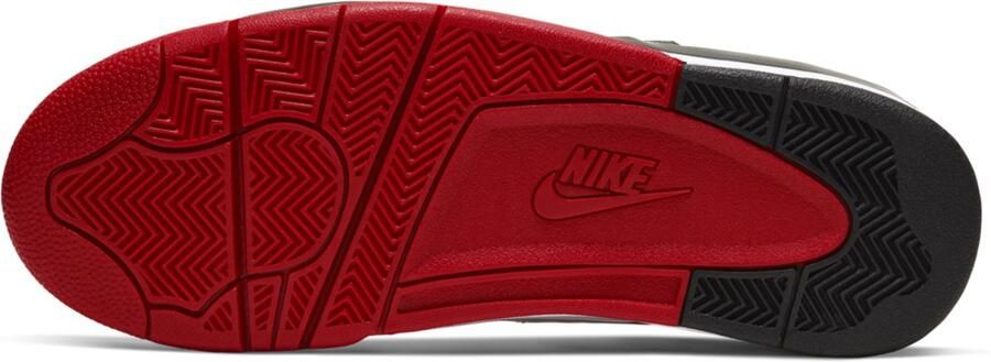 Nike Air Flight Legacy Heren Basketbalschoenen Sneakers Schoenen Leer Wit BQ4212 - Foto 13