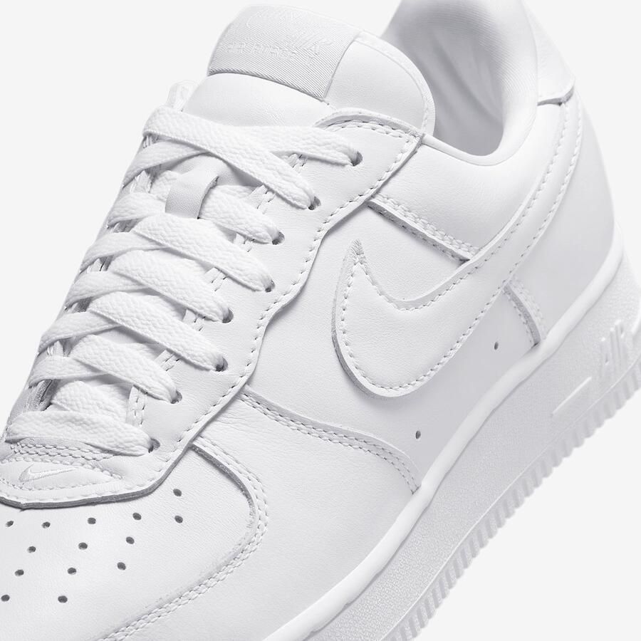 Nike Air Force 1 '07 Sneakers Wit Wit Air Force 1 Lifestyle Heren Sneakers voor Mannen