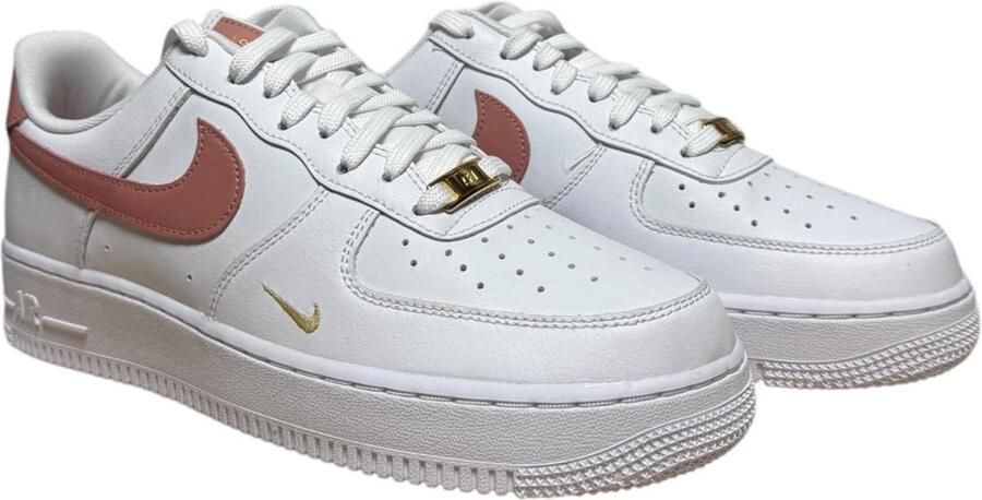Nike Air Force 1 Low '07 Rust Pink Dames Sneakers Wit Roze Limited Edition - Foto 2