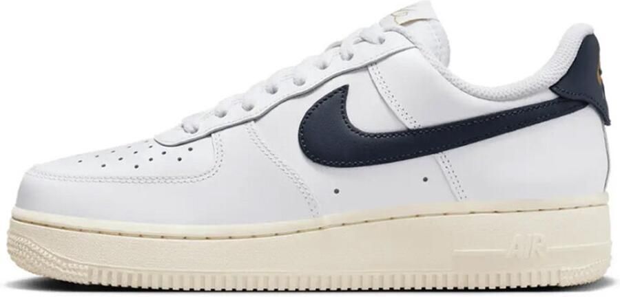 Nike Air Force 1 '07 Flyease \ White Vintage Sail Navy Sneakers