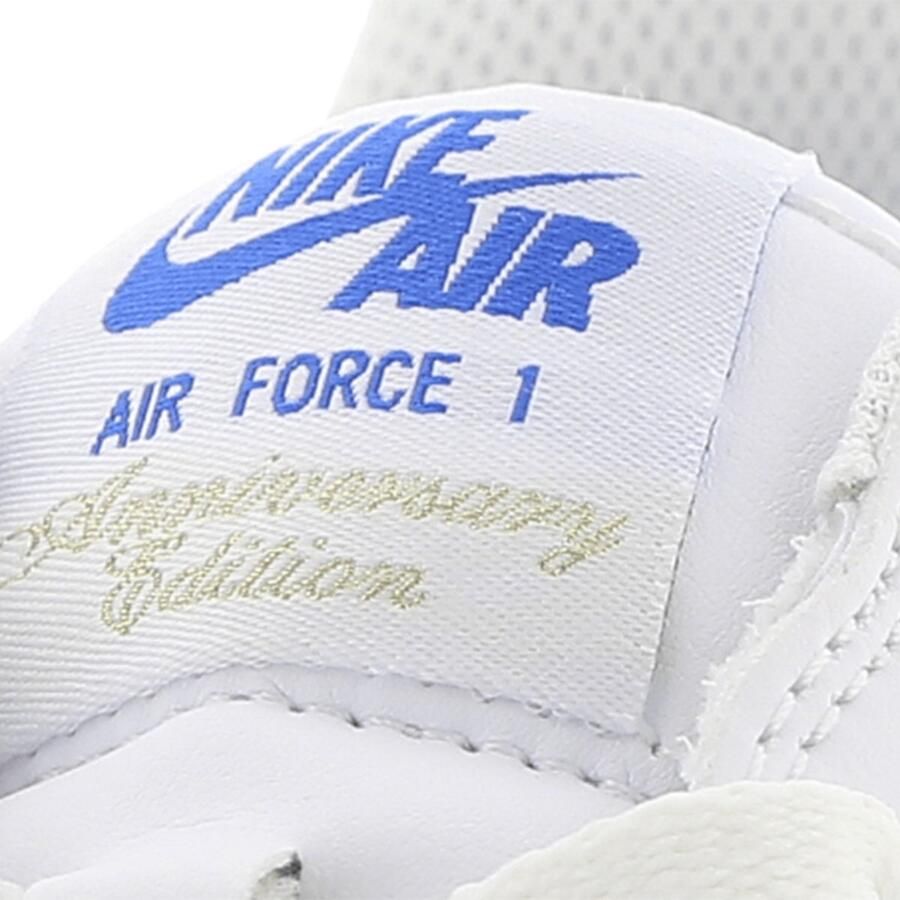 Nike Air Force 1 Low Retro Color of the Month Heren Sneakers Sportschoenen Vrijetijds schoenen Leer Wit Blauw DJ3911 - Foto 2