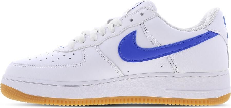 Nike Air Force 1 Low Retro Color of the Month Heren Sneakers Sportschoenen Vrijetijds schoenen Leer Wit Blauw DJ3911 - Foto 7