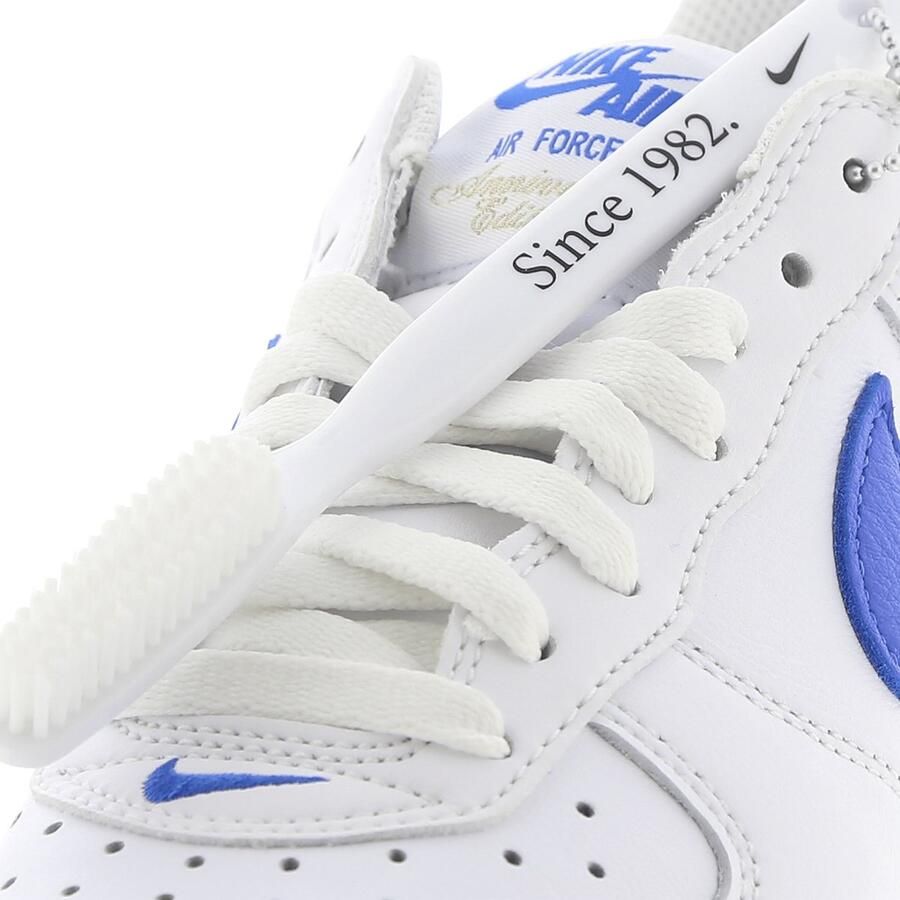 Nike Air Force 1 Low Retro Color of the Month Heren Sneakers Sportschoenen Vrijetijds schoenen Leer Wit Blauw DJ3911 - Foto 3