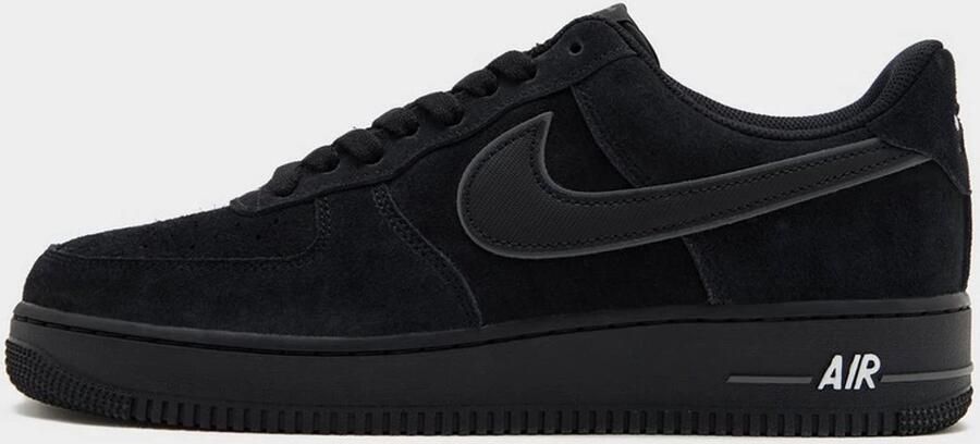 Nike Air Force 1 '07 LV8 Black Iron Grey Sneakers Unisex Zwart