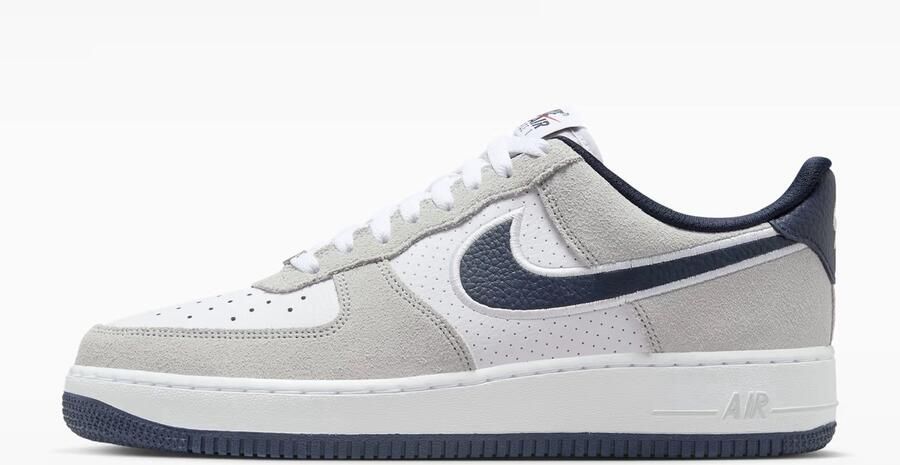 Nike Herenschoenen Air Force 1 '07 LV8 Wit- Heren Wit
