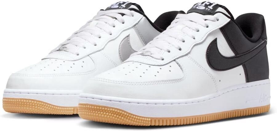 Nike Sportswear Sneakers laag 'AIR FORCE 1 '07 LV8' zwart wit