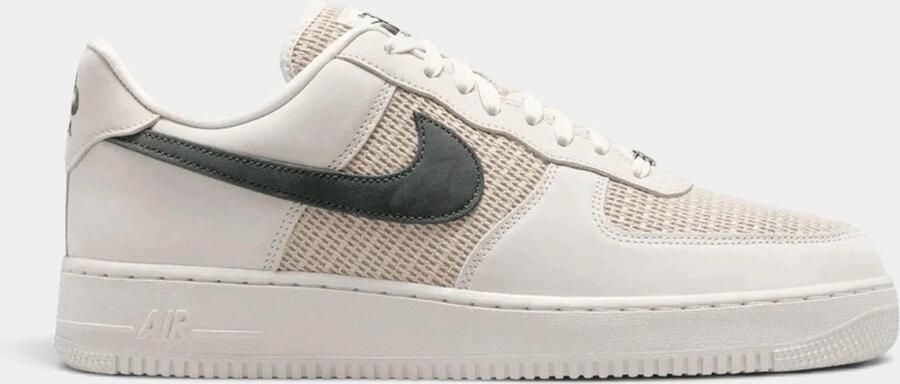 Nike Air Force 1 '07 LV8 'Phantom Cream II Metallic Silver Dark Smoke Grey