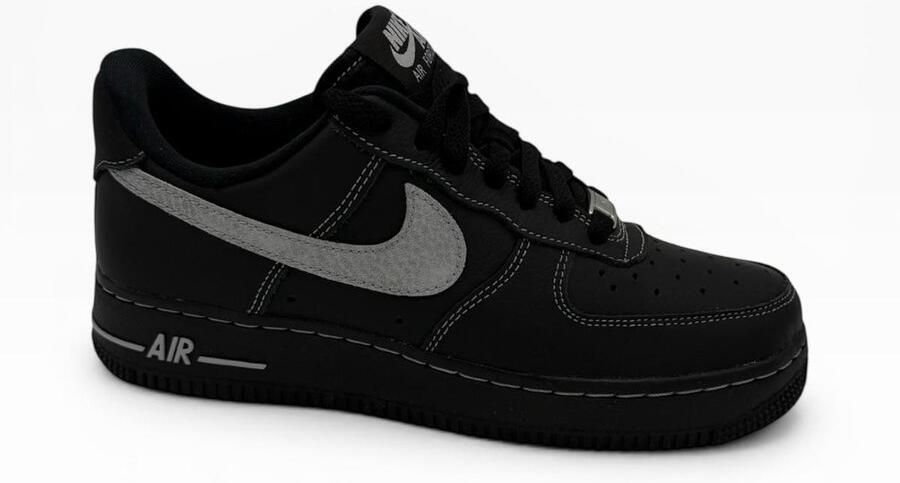 Nike Herenschoenen Air Force 1 '07 LV8 Zwart- Heren Zwart - Foto 2