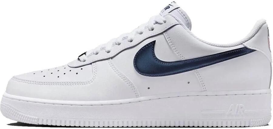 Nike Air Force 1 Low '07 LV8 Team USA World Cup Sneakers Unisex Wit Navy - Foto 3