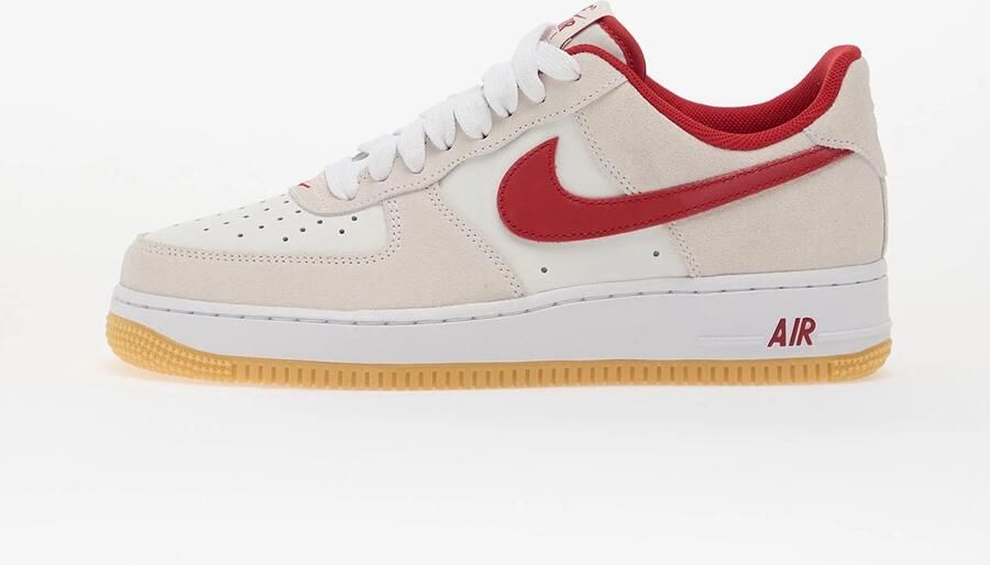 Nike Air Force 1 '07 LV8 Varsity Red Sneakers Unisex Rood Beige Wit - Foto 2