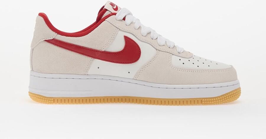 Nike Air Force 1 '07 LV8 Varsity Red Sneakers Unisex Rood Beige Wit - Foto 3