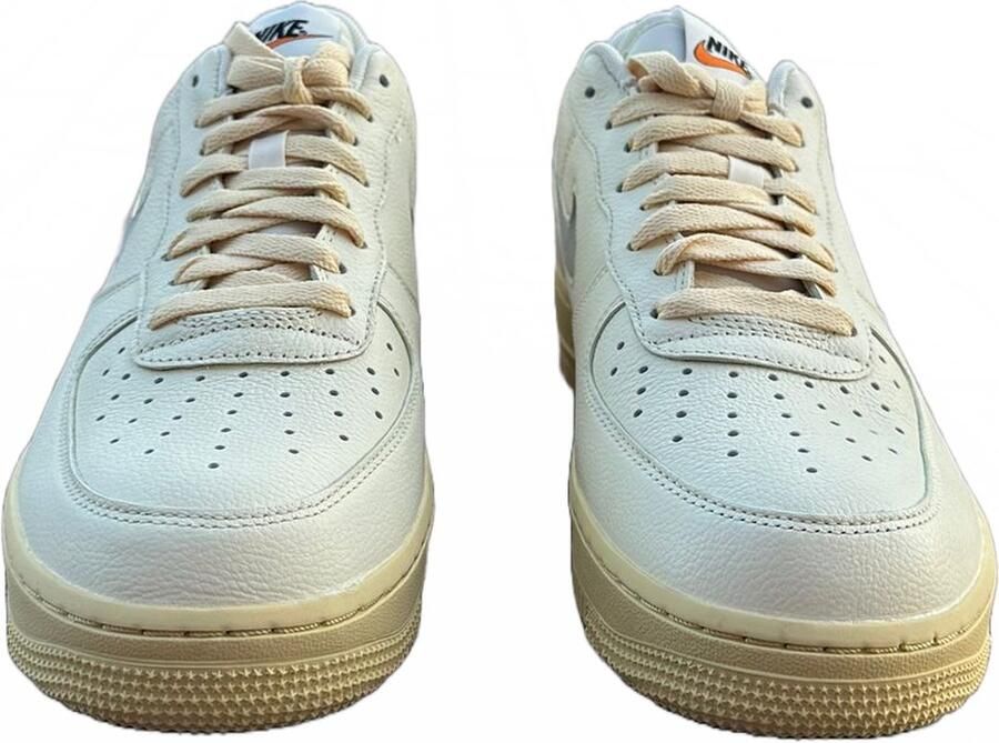 Nike Air Force 1 '07 LX 'Coconut Milk Lemon Wash' ( 's) DO9456-100 beige lage sneakers - Foto 4