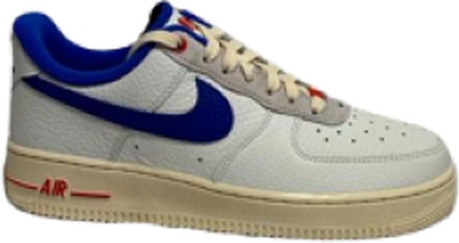 Nike Air Force 1 Low LX Command Force Sneakers Unisex Wit Blauw