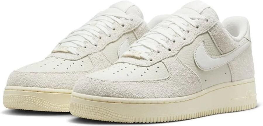 Nike Air Force 1 '07 LX Summit White Suede Sneakers Heren Doos Zonder Deksel