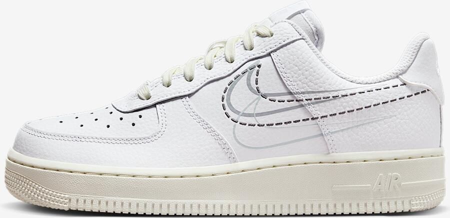 Nike Air Force 1 '07 Multi Swoosh Sneakers Vrouwen Wit Gebroken Wit