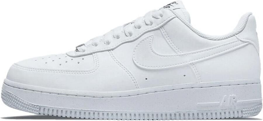 Nike Air Force 1 '07 Next Nature Damesschoenen White Black Metallic Silver White Dames - Foto 3