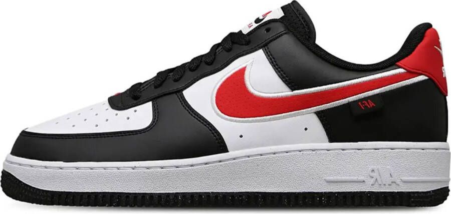 Nike Air Force 1 '07 Next Nature Black White University Red Zwart Wit Air Force 1 Lifestyle Heren Sneakers voor Mannen