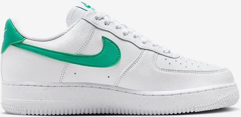 Nike Air Force 1 '07 Next Nature Sneakers Dames Wit Stadium Green - Foto 4