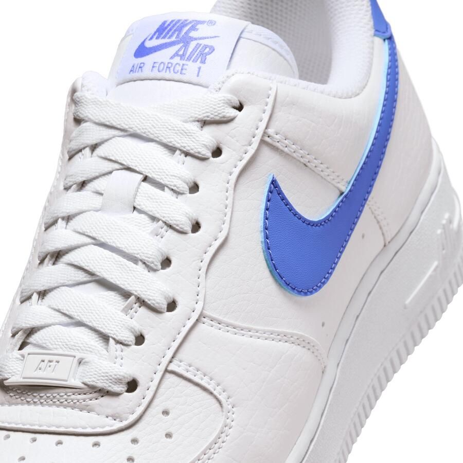 Nike Air Force 1 '07 Next Nature Sneakers White Sapphire Wit Blauw Air Force 1 Lifestyle Dames Sneakers voor Vrouwen