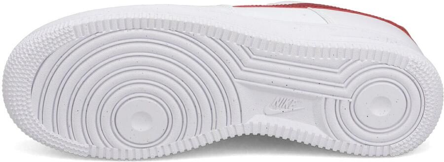 Nike Air Force 1 '07 Next Nature Sneakers White Team Crimson Wit Rood Air Force 1 Lifestyle Dames Sneakers voor Vrouwen