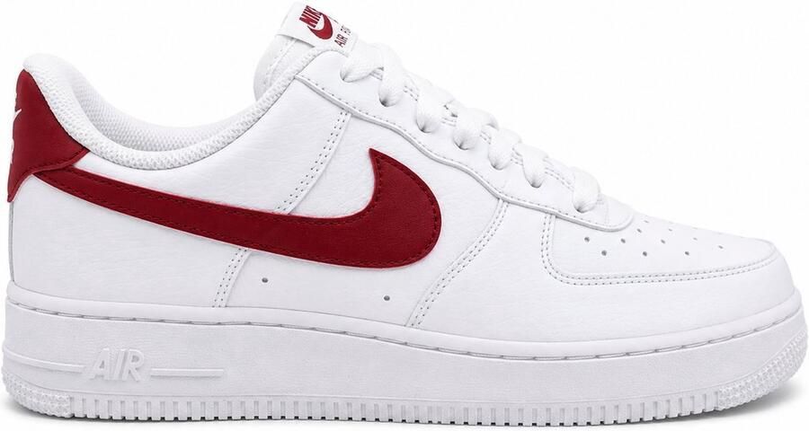 Nike Air Force 1 '07 Next Nature White Team Crimson D