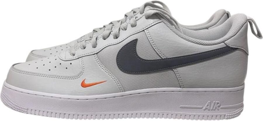 Nike Herenschoenen Air Force 1 '07 Photon Dust Safety Orange White Cool Grey- Heren Photon Dust Safety Orange White Cool Grey - Foto 3