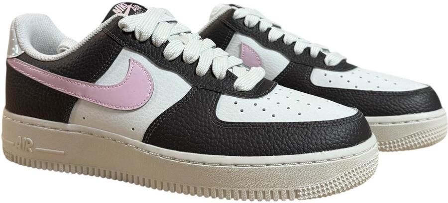 Nike Air Force 1 Low '07 White Brown Pink Foam Sneakers Doos Zonder Deksel
