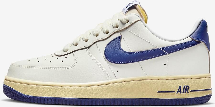 Nike Air Force 1 '07 Vintage Sail Royal Blue Sneakers Unisex