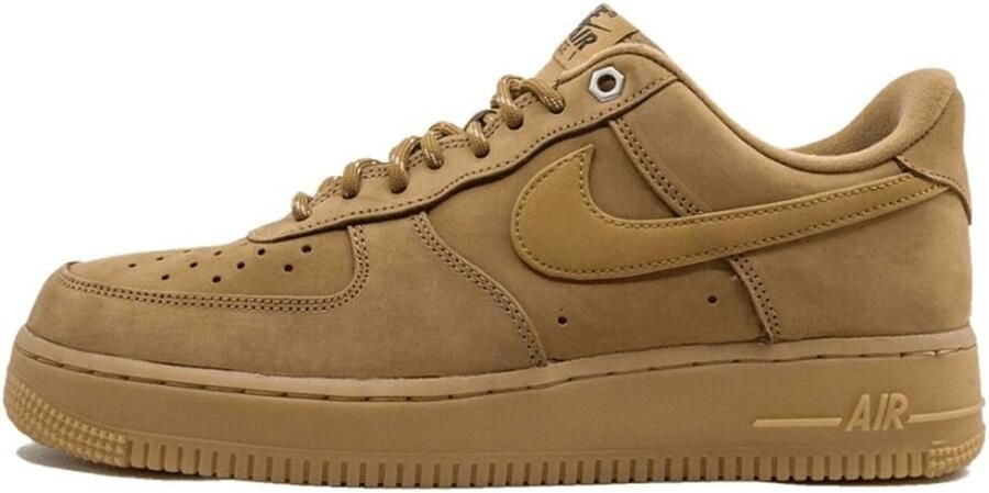 Nike Air Force 1 '07 WB Herenschoen 36 Flax Gum Light Brown Zwart Wheat