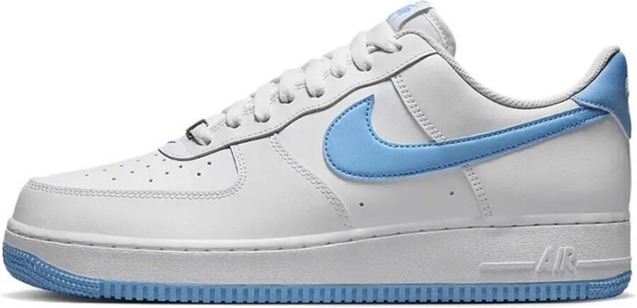 Nike Air Force 1 '07 White White Aquarius Blue- White White Aquarius Blue - Foto 2