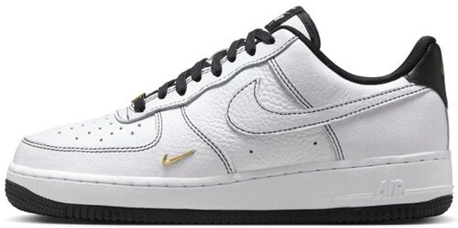 Nike Air Force 1 '07 Wmns Mini Jewel Sneakers Unisex Wit Zwart