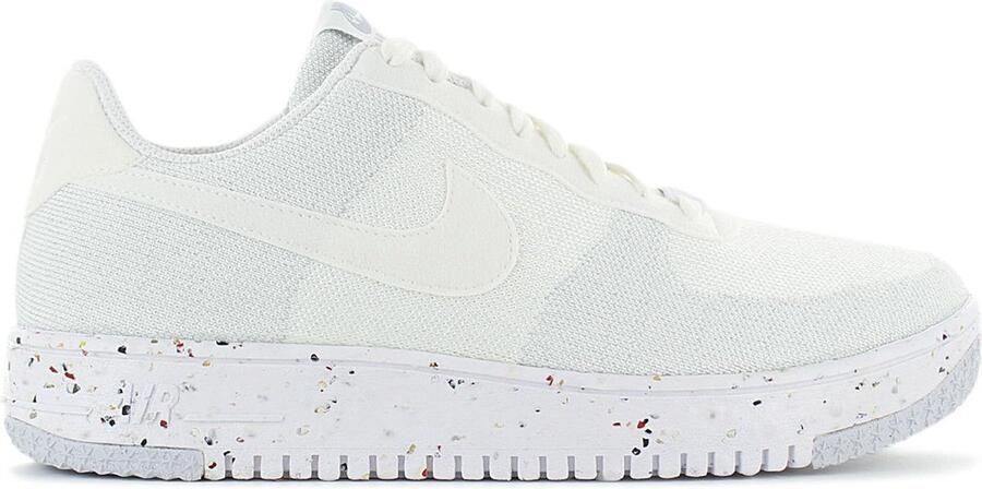 Nike Air Force 1 Crater FlyKnit AF1 Heren Sneakers Sport Vrije tijd Fitness Schoenen Wit DC4831