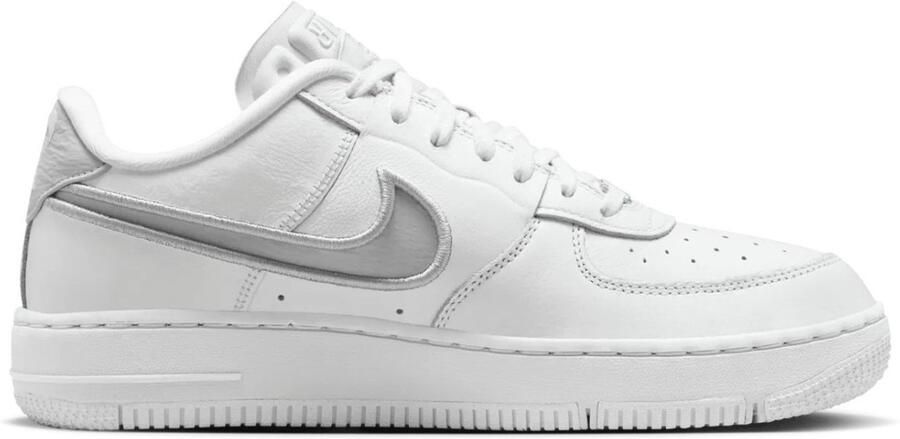 Nike Air Force 1 Dance Sneakers Dames Summit White Metallic Zilver