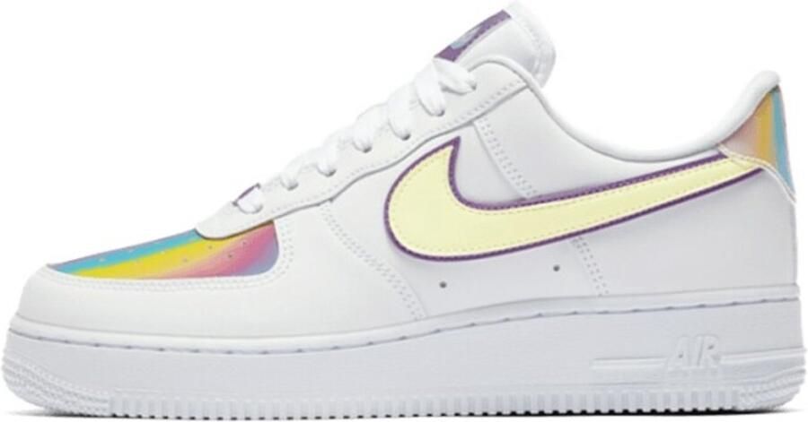 Nike Air Force 1 Easter Sneakers Dames White Barely Volt-Hyper Blue