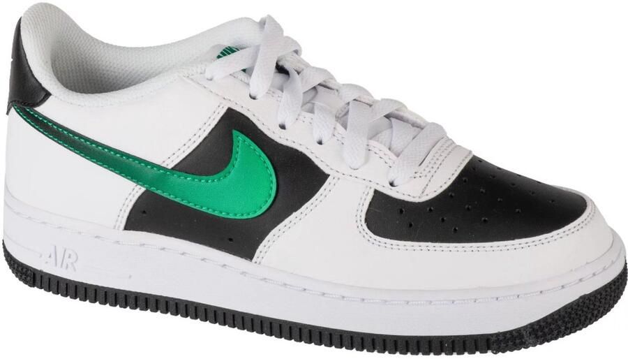 Nike Kinderschoenen Force 1 LV8 2 White Black Malachite Stadium Green White Black Malachite Stadium Green - Foto 2