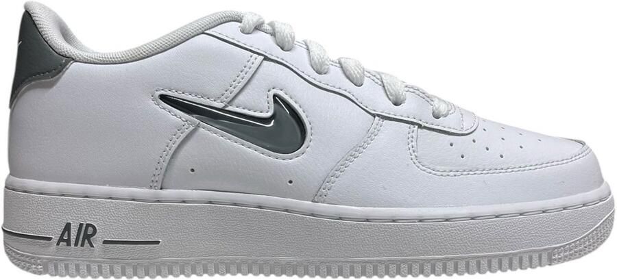 Nike Kinderschoenen Air Force 1 White Smoke Grey Kind White Smoke Grey - Foto 2