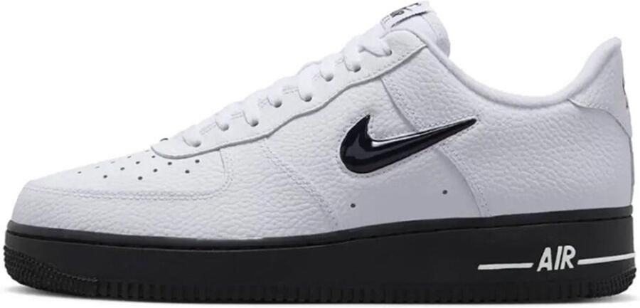 Nike Air Force 1 Jewel White Black Sneakers Unisex Wit zwart - Foto 3