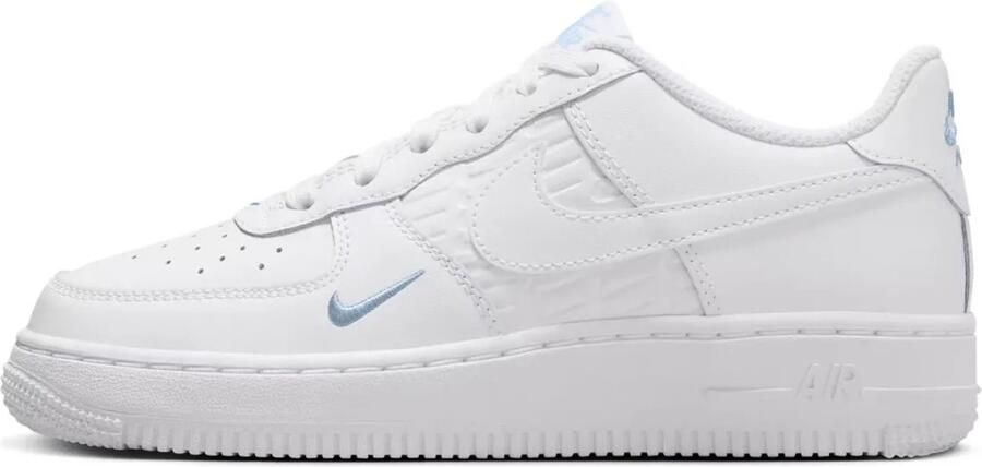 Nike Air Force 1 Kinder Sneakers Wit Leer