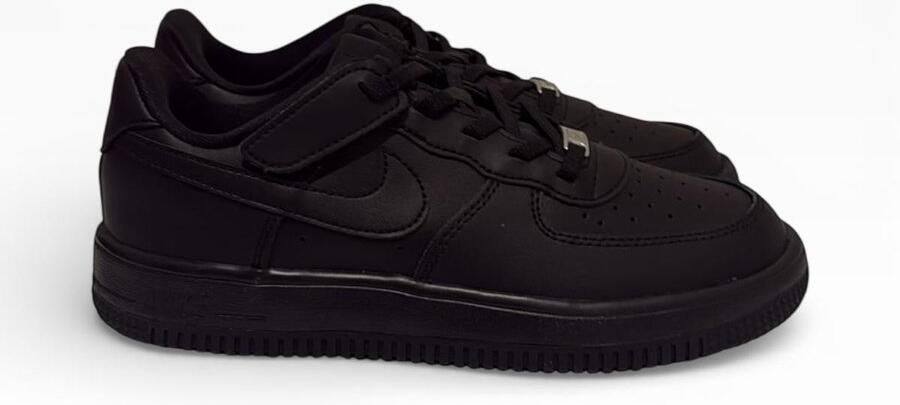 Nike Force 1 Low EasyOn (PS) Unisex Basketball zwart Schoenen - Foto 3