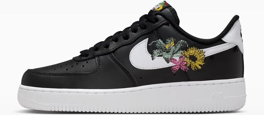 Nike Air Force 1 '07 Premium Limited Edition Zwart Wit Sneakers Dames Doos Zonder Deksel