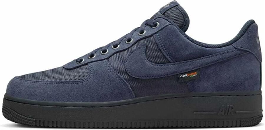 Nike Air Force 1 Low '07 Cordura Donkerblauw Zwart Sneakers Unisex Doos Zonder Deksel