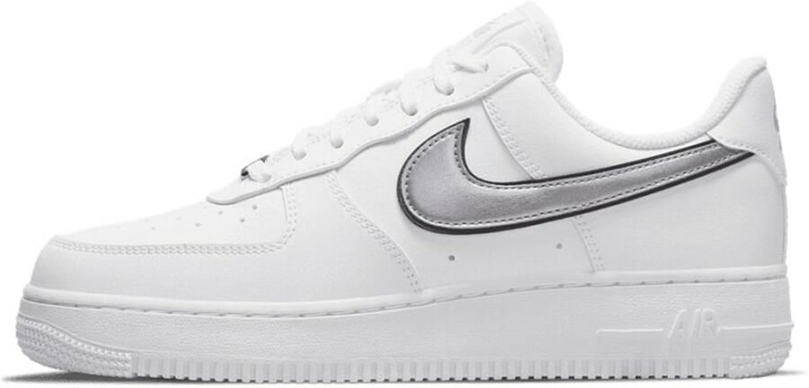 Nike Air Force 1 Low 07 Essential White Metallic Silver Black (W)