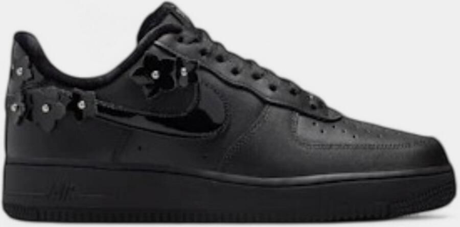 Nike Sneakers Air Force 1 Low '07 Florette Black Off-Noir 's