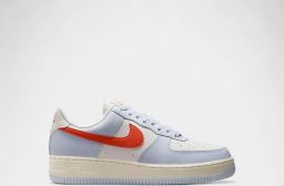 Nike Lage Sneakers Air Force 1 Low '07 Football Grey Vintage Coral (Women's)