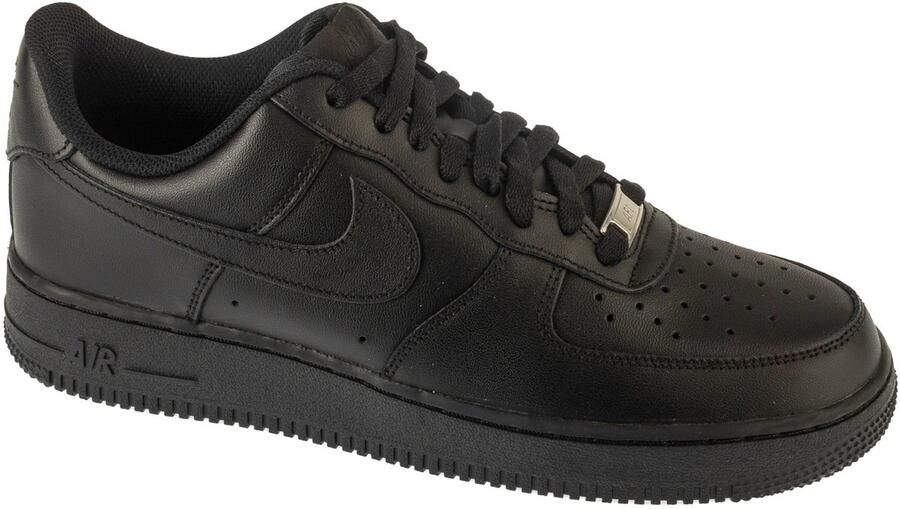 Nike Air Force 1 Low 07 Heren Sneakers Schoenen Leer Zwart CW2288
