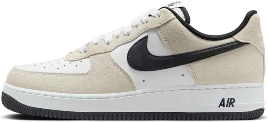 Nike Sportswear Sneakers laag 'AIR FORCE 1 '07 LV8' crème zwart wit - Foto 4