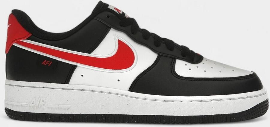 Nike Lage Sneakers Air Force 1 Low '07 Next Nature Black White University Red - Foto 1