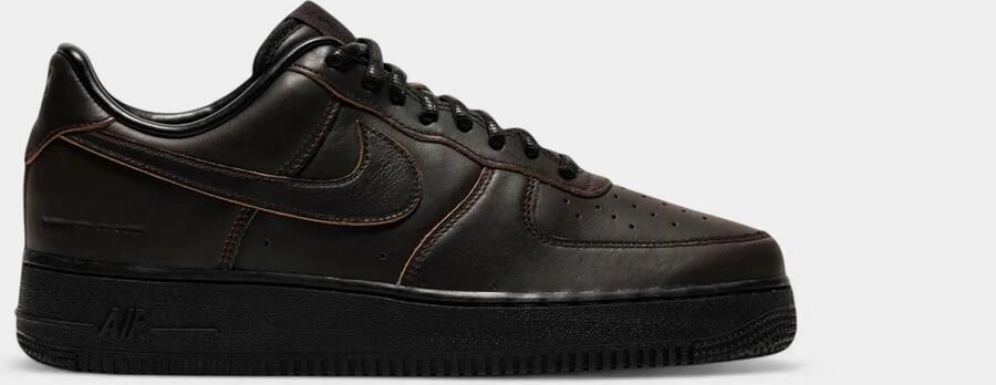 Nike Lage Sneakers Air Force 1 Low '07 PRM Morse Code Velvet Brown Black - Foto 1